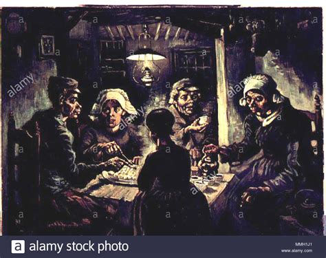 Dutch De Aardappeleters The Potato Eaters Nuenen April 1885