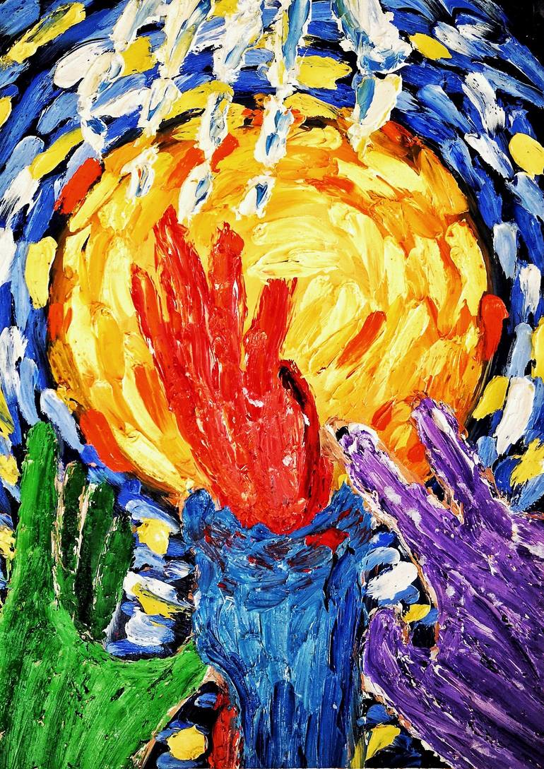 Dying Person Fighting Death