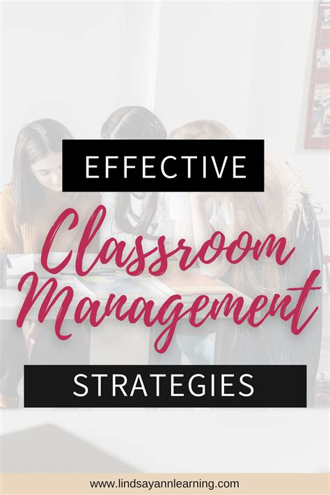 Effective Classroom Management Strategies Setting The Tone For