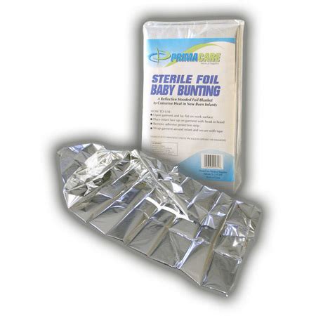Emergency Blanket Silverswaddler Single Use Sterile Bound Tree