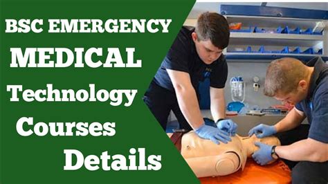 Emergency Medical Technology Course