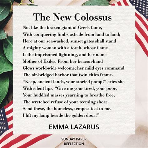 5 Facts Emma Lazarus