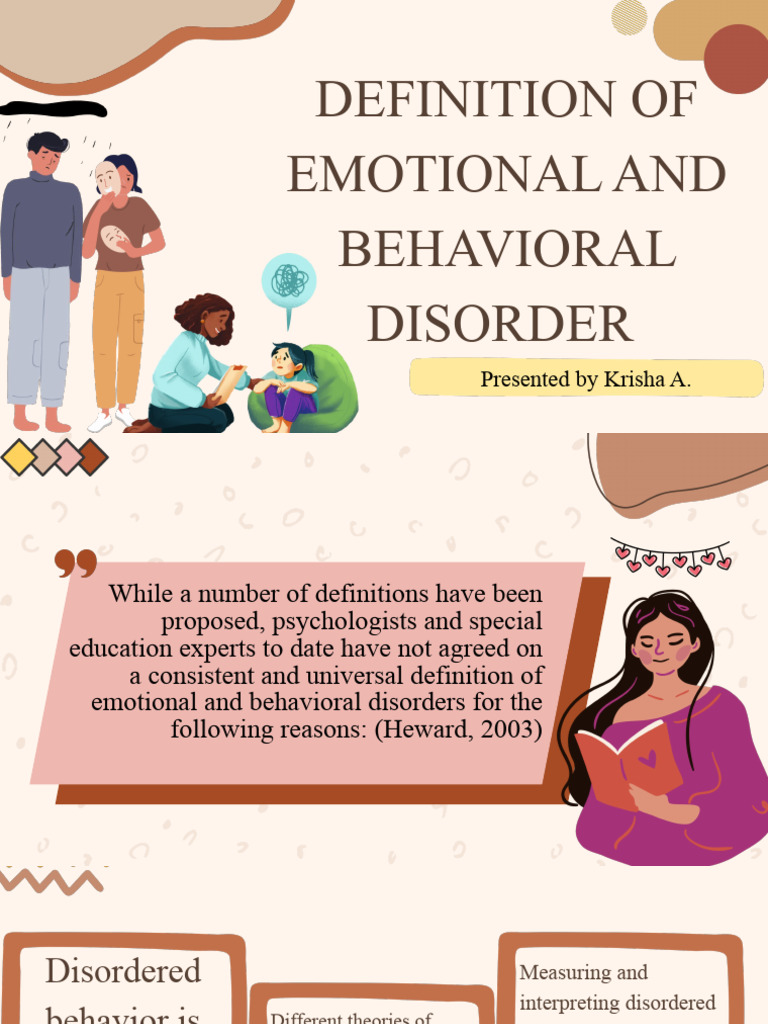 Emotional Behavioral Disorder
