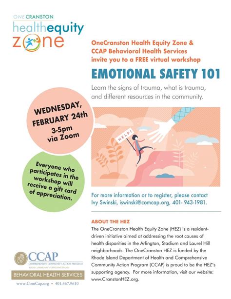 Emotional Safety 101 2021Green Comprehensive Community Action Program