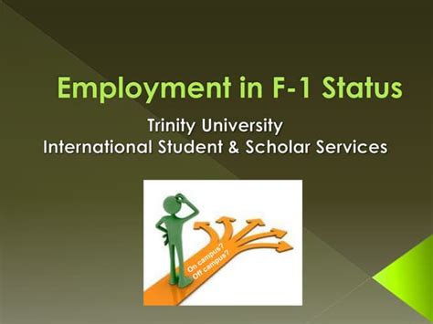 Employment Options Procedures For Students In F 1 Status Ppt Video
