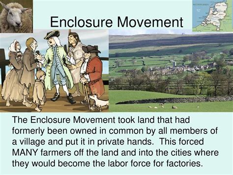 Enclosure Movement Neil Mick