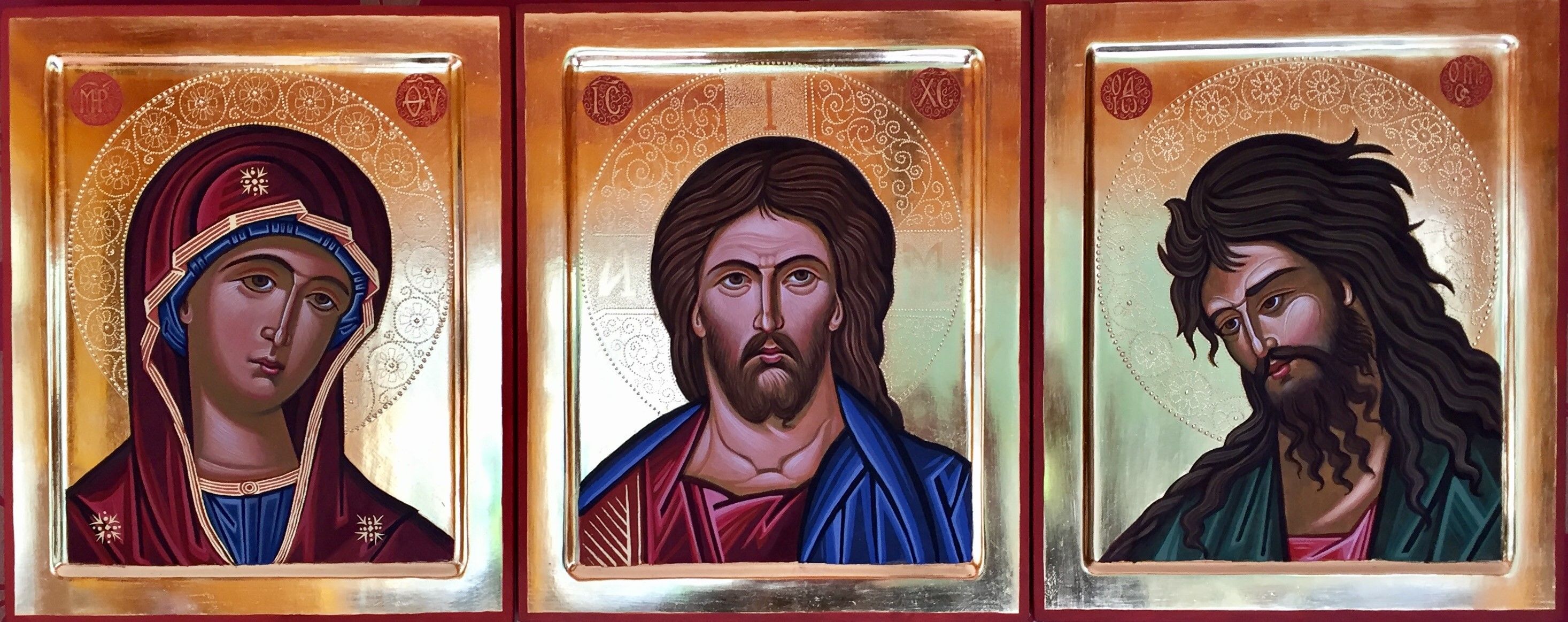 English Romanesque Icon Of The Martyrdom Of St Thomas Becket Sacred