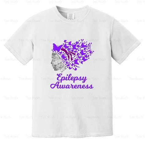 Epilepsy Awareness Day Funny Seizure Disorder Purple Ribbon Support