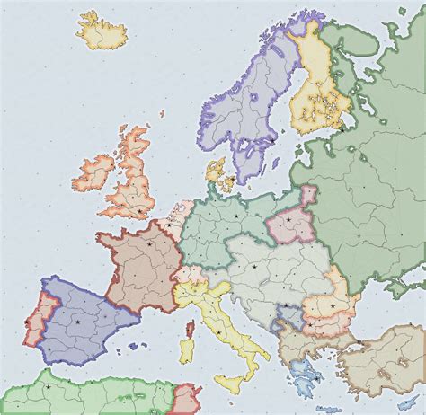 Europe Map 1914 Europe 1914 Supremacy1914 Wiki Fandom Carte Des