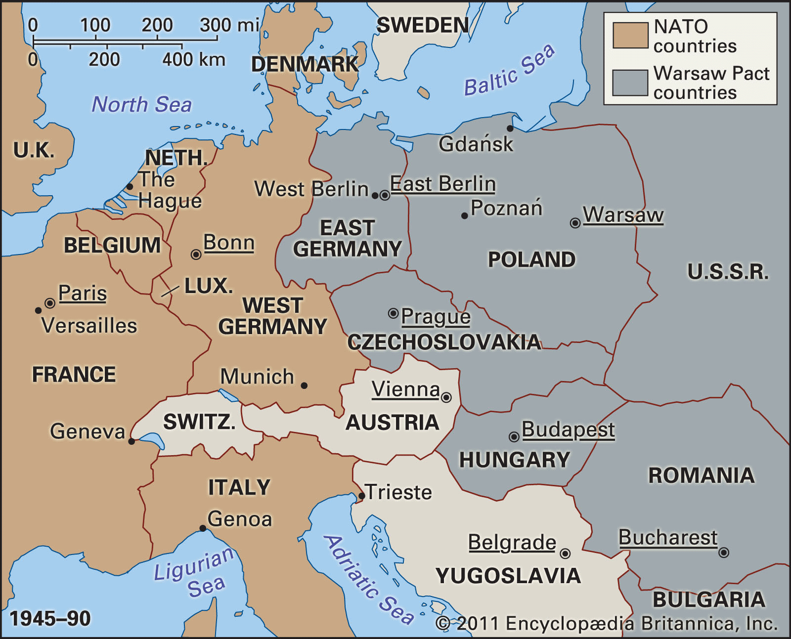 European Map Before Ww2
