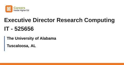 Executive Director Research Computing Job With Northeastern University