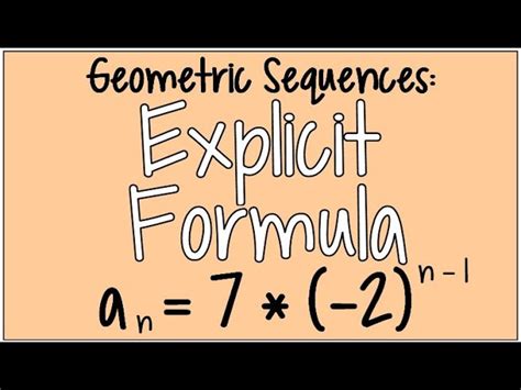 Explicit Formula For Geometric Sequence Pastorchina