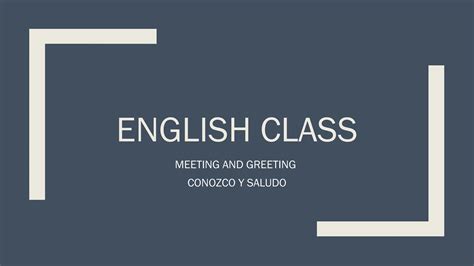 Exposici N De Ingles Ppt