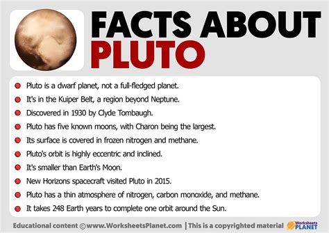 Facts About Pluto