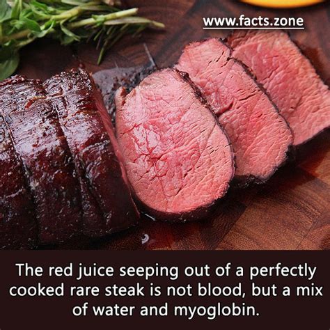Facts Zone The Red Juice Seeping Out Of A Perfectly Cooked