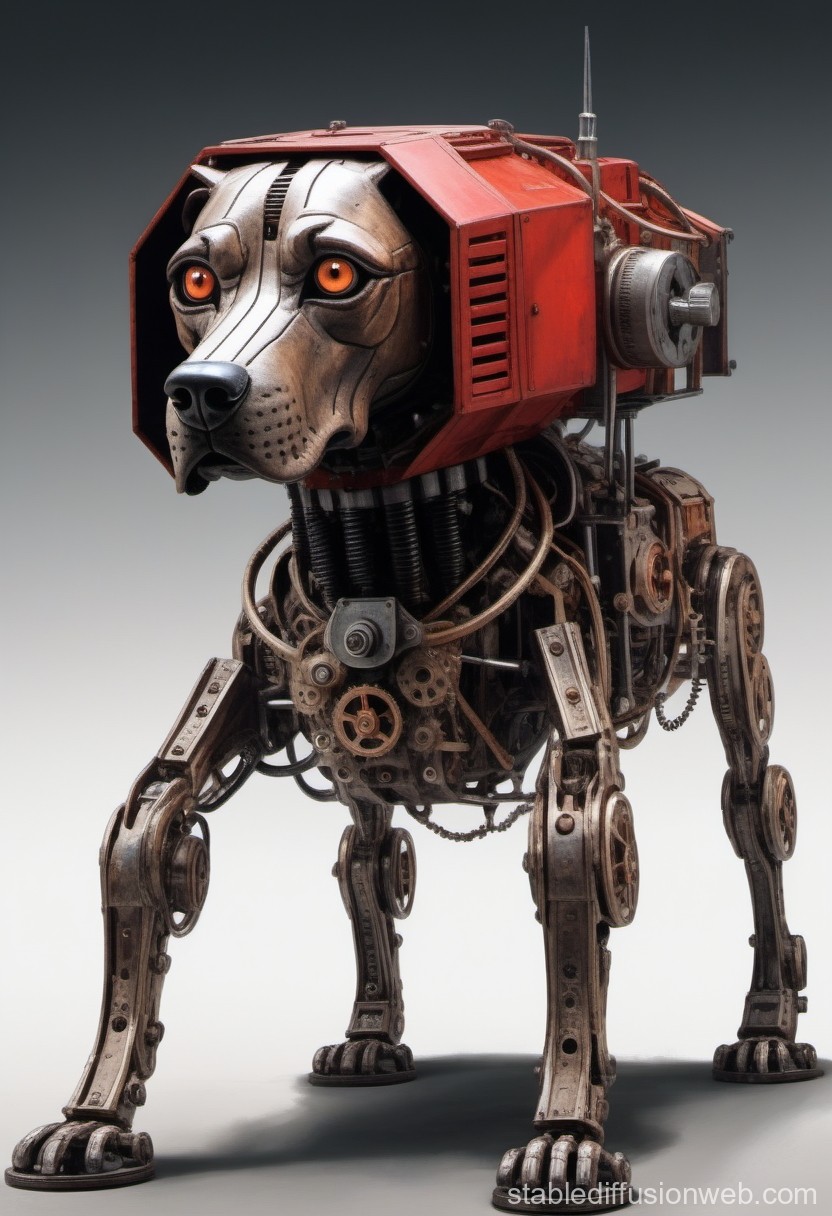 Fahrenheit 451 S Mechanical Hound Stable Diffusion Online