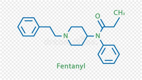 Fentanyl Chemical Formula Fentanyl Structural Chemical Formula Isolated