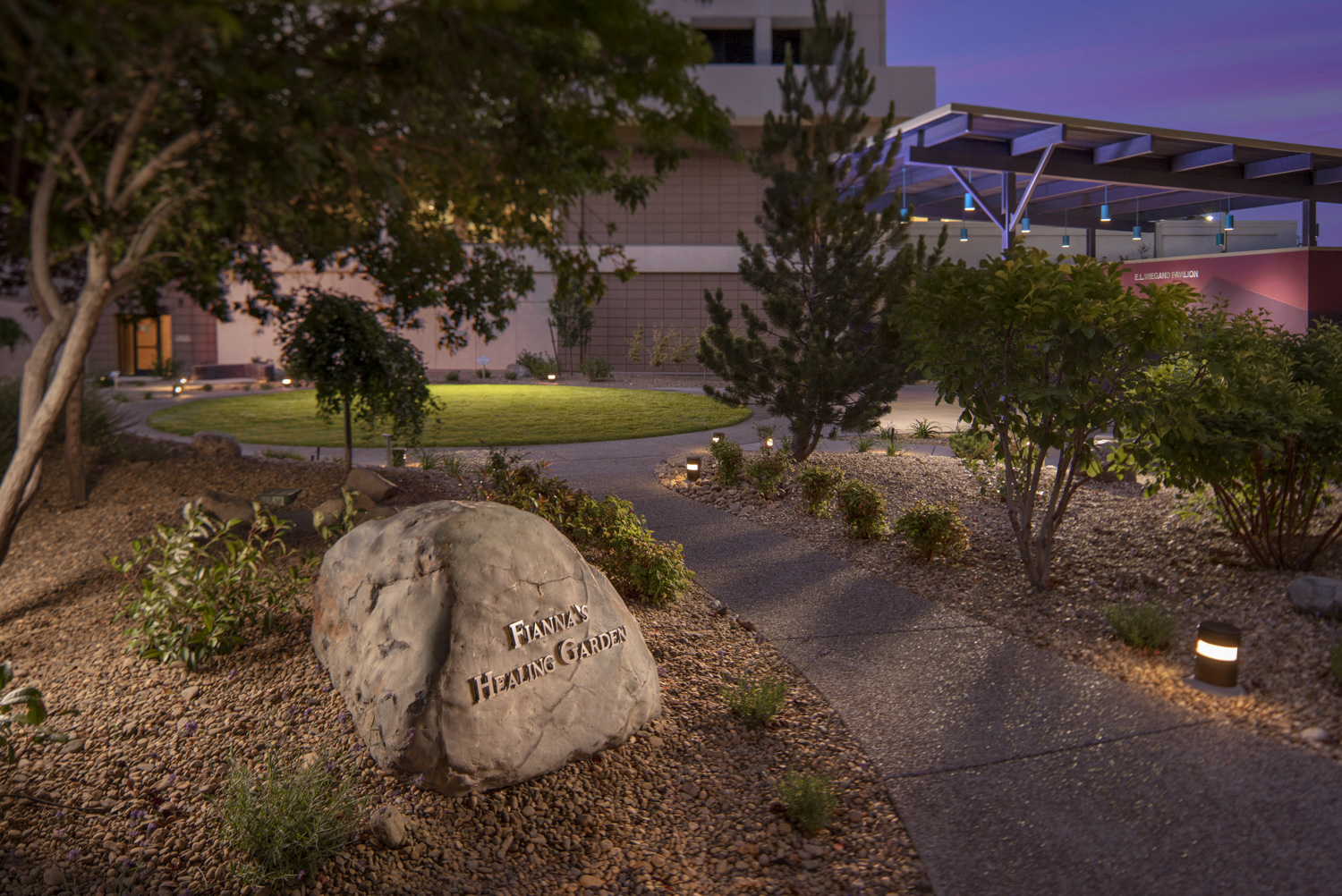 Fianna S Healing Garden Reopens At Renown Regional Medical Center