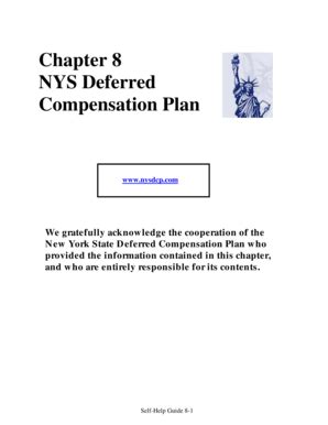 Fillable Online Worklife Ny Chapter 8 Nys Deferred Compensation Plan