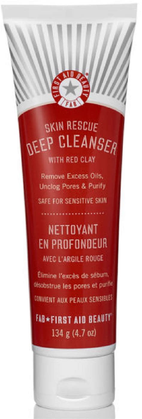 First Aid Beauty Skin Rescue Deep Cleanser With Red Clay Reviews 2020