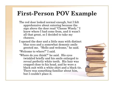 5 First Person POV Examples