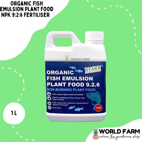 Fish Emulsion Fertilizer NPK Ratio