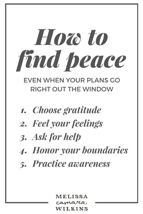 Five Ways To Find Peace When Your Days Are Being Shaken Up