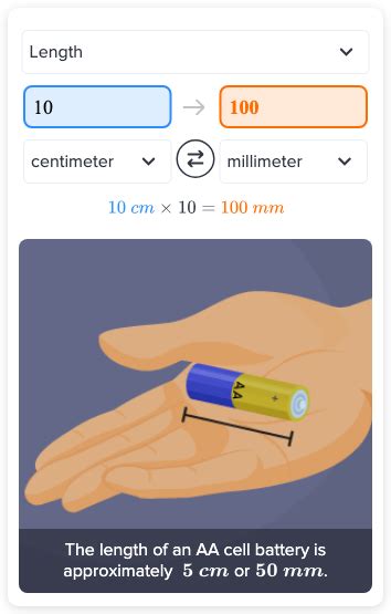 Flexi Answers How Many Millimeters Is 10 Centimeters Ck 12 Foundation