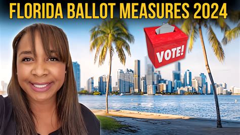 Florida Ballot Measures 2024 Gwynne Katharina