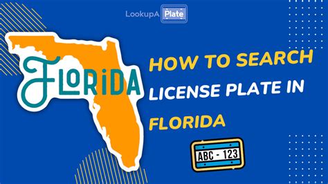 Florida License Plate Lookup Report A Fl Plate Free Search
