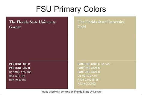5 Florida State Colors