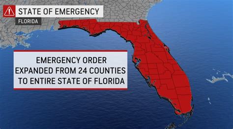 Florida State Of Emergency Counties