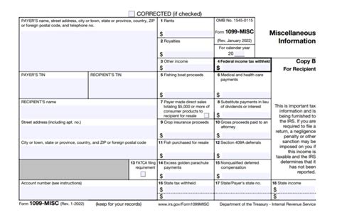 Form 1099 Misc Instructions How To Fill Out Form 1099 Misc For 2020