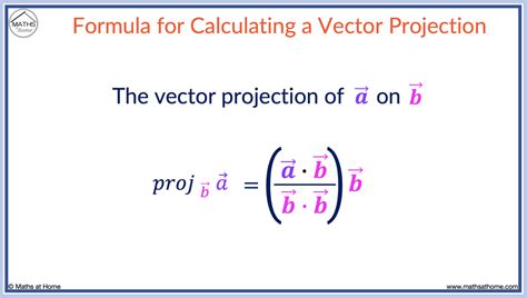Projection Formula Explained