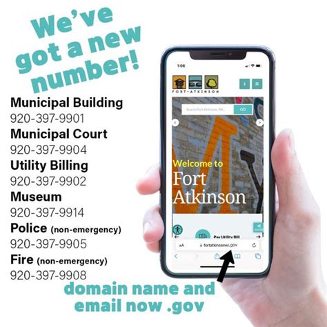 Fort Atkinson Police Department Non Emergency Number Has Changed