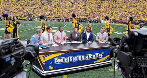 Fox Big Noon Kickoff Schedule 2025 Ryder M Cockle