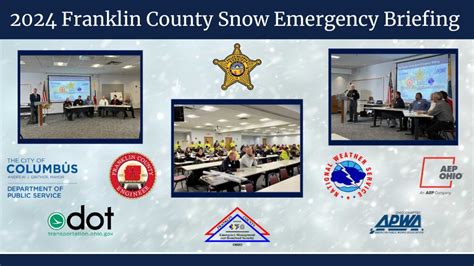 Franklin County Snow Emergency Levels
