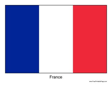 Free French Flag Printables Printable Templates
