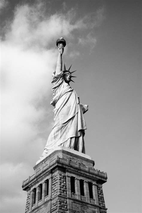 Free Images Black And White Architecture Monument Statue Of