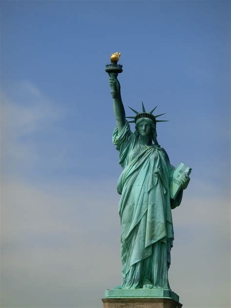 Free Images New York Manhattan Monument Green Statue Of Liberty