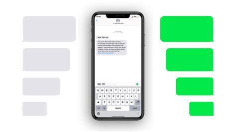 Free Iphone Message Template Powerpoint And Google Slides