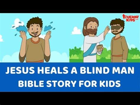 Free Printable Bible Lesson For Kids In John 9 1 42 He Heals A Man