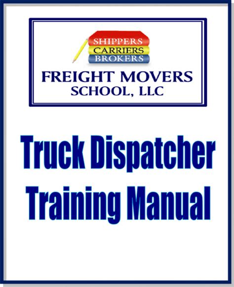 Freight Broker Training Books Truck Dispatcher Training Book