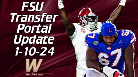 Fsu Football Recruiting Transfer Portal News And Update 1 10 24