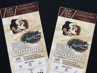 5 Ways FSU Football Tickets