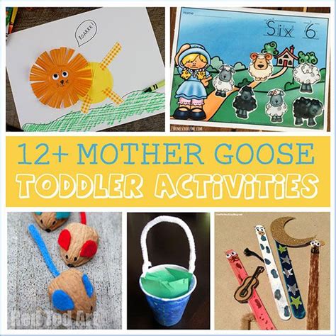 Fun Mother Goose Crafts For Toddlers