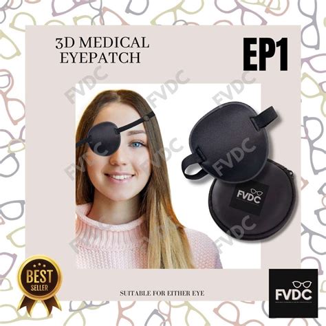 Fvdc 3D Medical Eye Patch Eye Occlusion Eye Post Surgery Lazy Eyes
