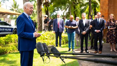 G20 Summit Biden Says Allies Working In Total Unanimity After
