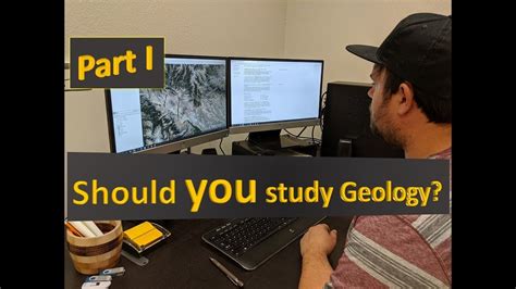 Geology Career Part I Should You Study Geology Youtube