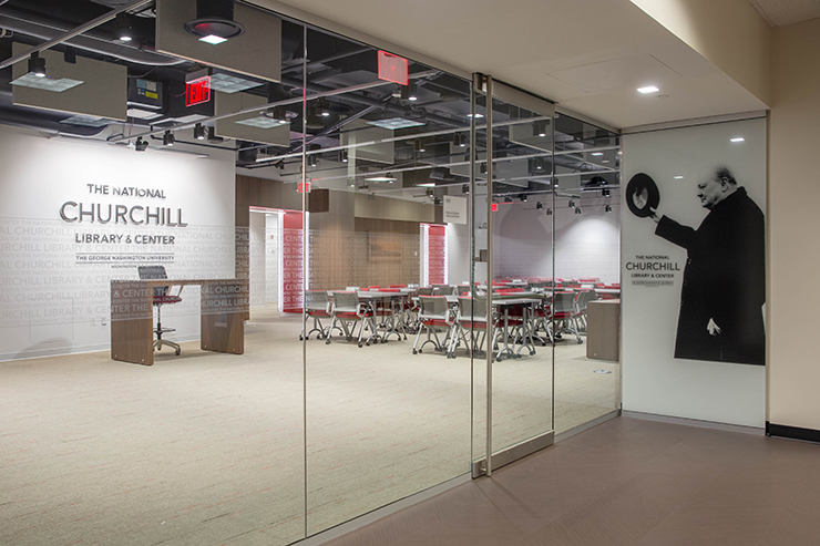 George Washington University S National Churchill Library And Center